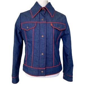 Vintage Levi’s Orange Tab Denim Ski Jacket 12 L